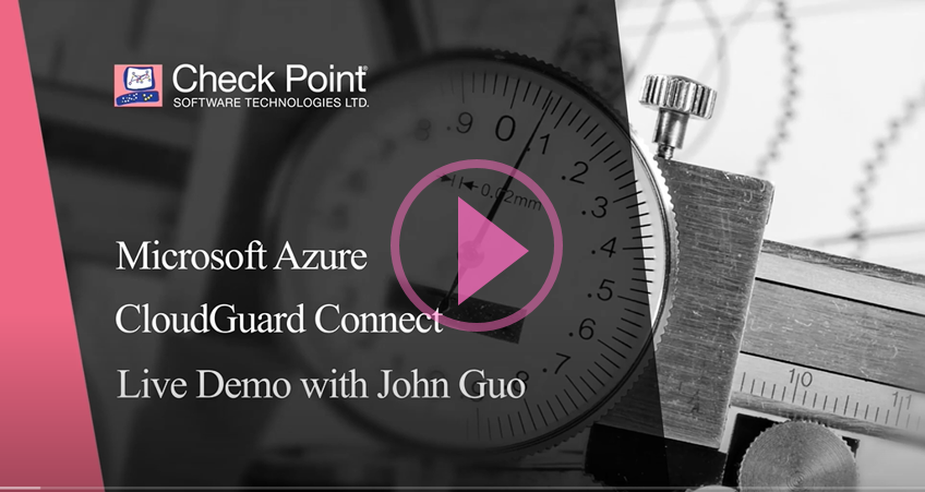 Check Point Azure vWAN 演示视频缩略图