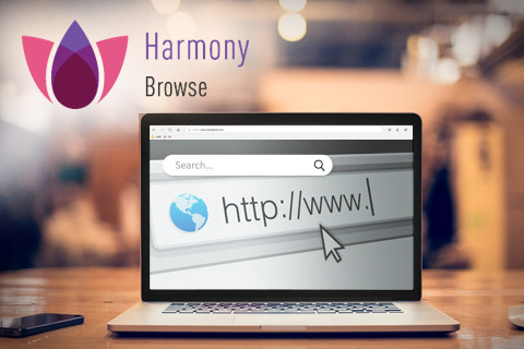 Harmony Browse 标志及笔记本电脑