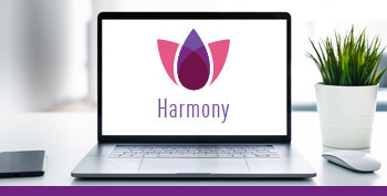 Harmony logo pillar tile image