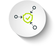 network security icon green