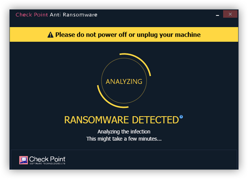 SandBlast Agent Anti-Ransomware