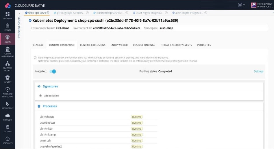 Cloudguard Runtime